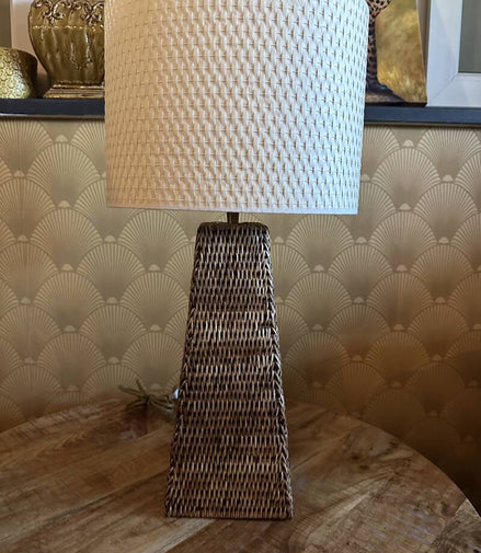Birma rieten lamp