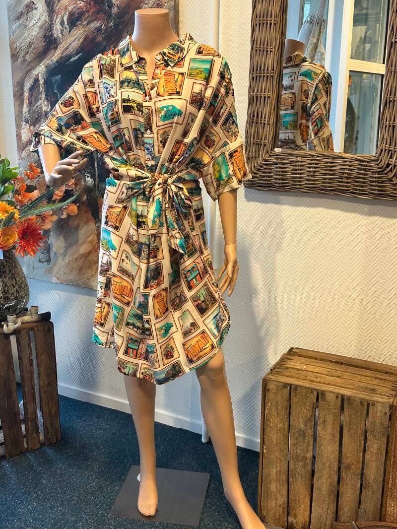 Anna Blue jurk — 42