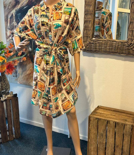 Anna Blue jurk — 42