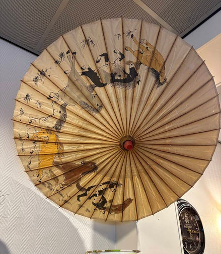 Papieren Parasol Mustang