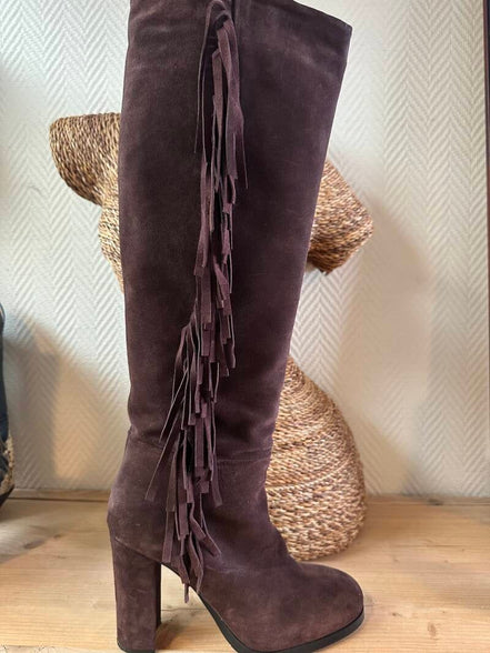 Bruine suede laarzen Via Vai — 39 / Via Vai