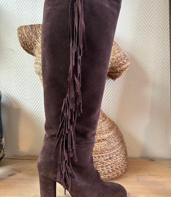 Bruine suede laarzen Via Vai — 39 / Via Vai