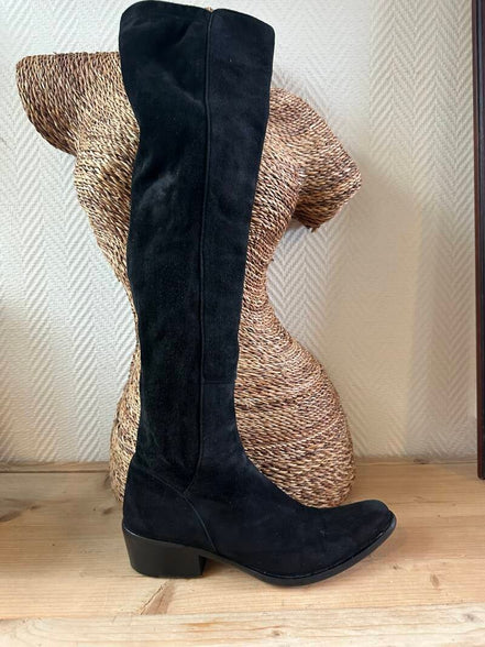 Overknee laarzen suede — 37,5