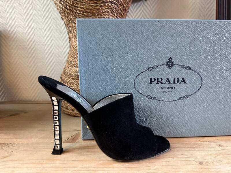 Prada strass pump Sera  maat 37