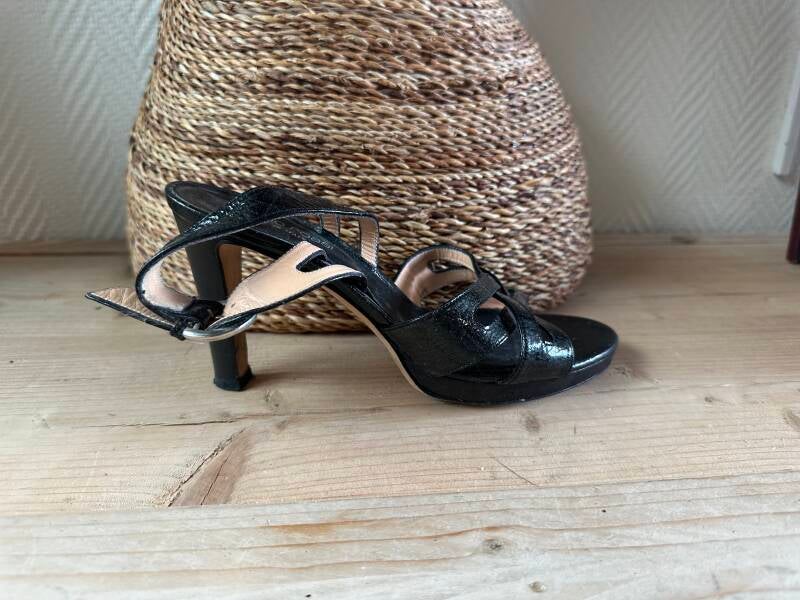 Sergio Rossi leren sandalen – maat 36