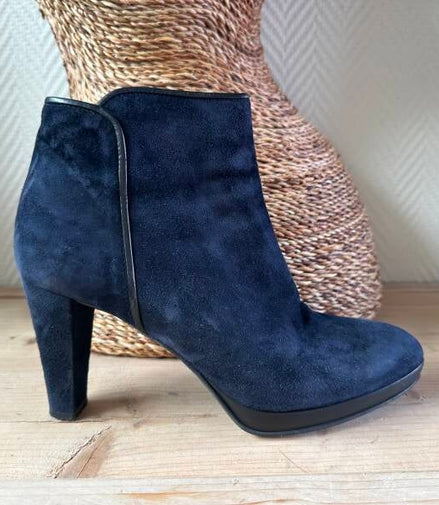 Suede handgemaakt enkellaars Lillian — 39 / Lillian