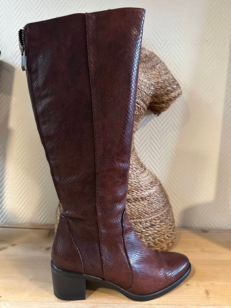 Viguera laarzen met slangenprint — 39 / Viguera