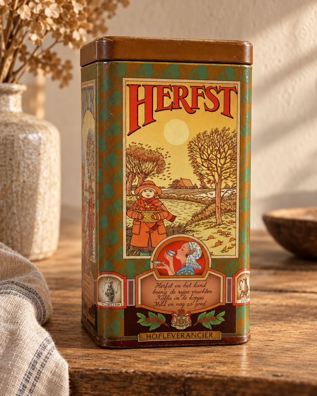 Kanis & Gunnink koffieblik – herfst