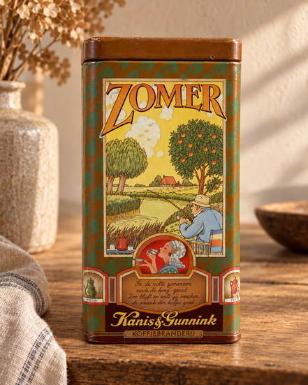 Kanis & Gunnink koffieblik – zomer