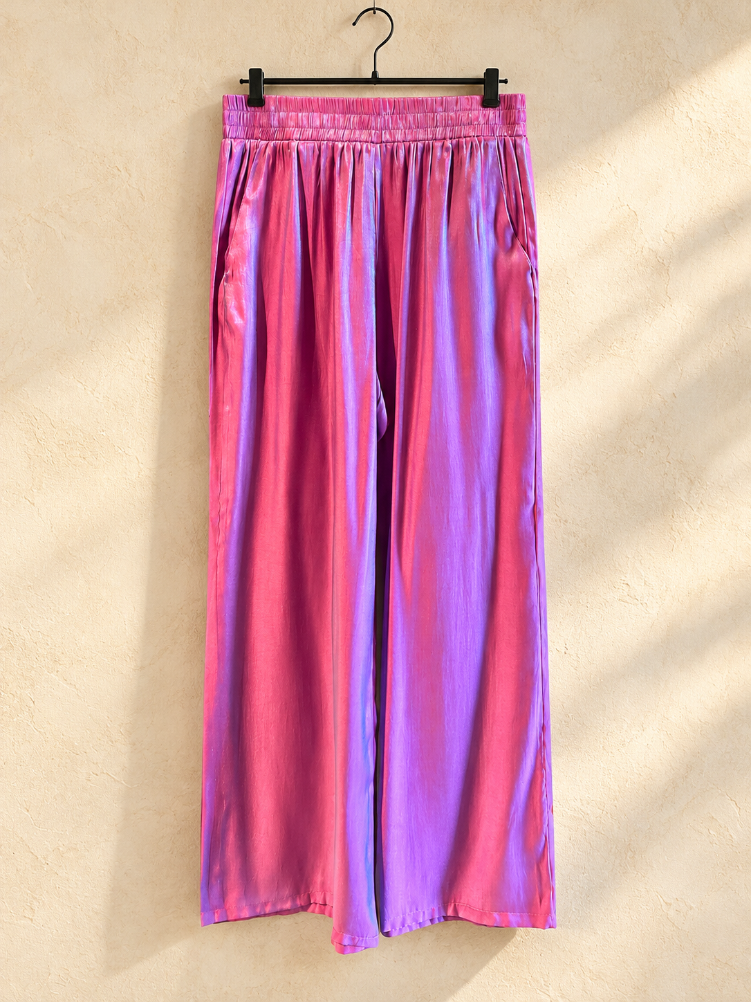 Madness roze glanzende broek