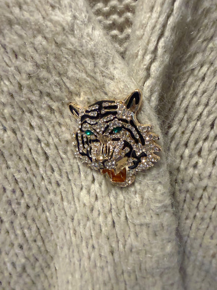 Nayyar vest tijgerdetail