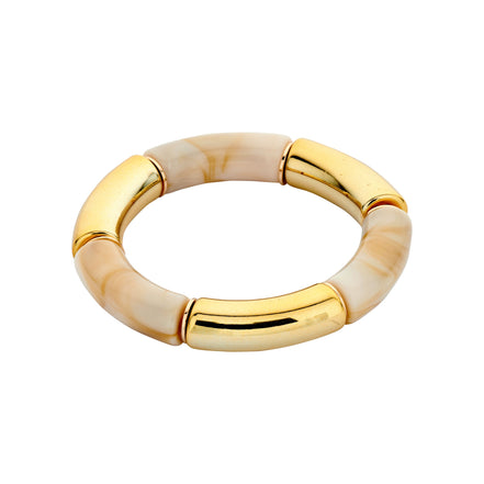 Biba armband – beige – 54334MIX15