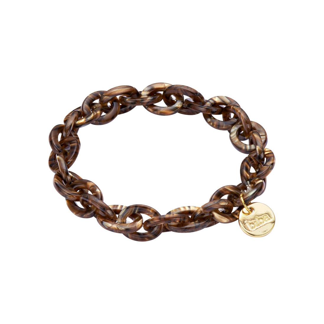 Biba armband – bruin – 54408MIX03