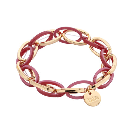 Biba armband – roze – 54605MIX08