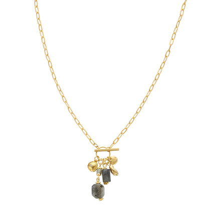 Biba ketting – grijs – 61338MIX02