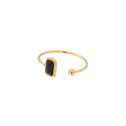 Biba ring – zwart – 7163MIX01