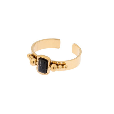 Biba ring – zwart – 7168MIX01
