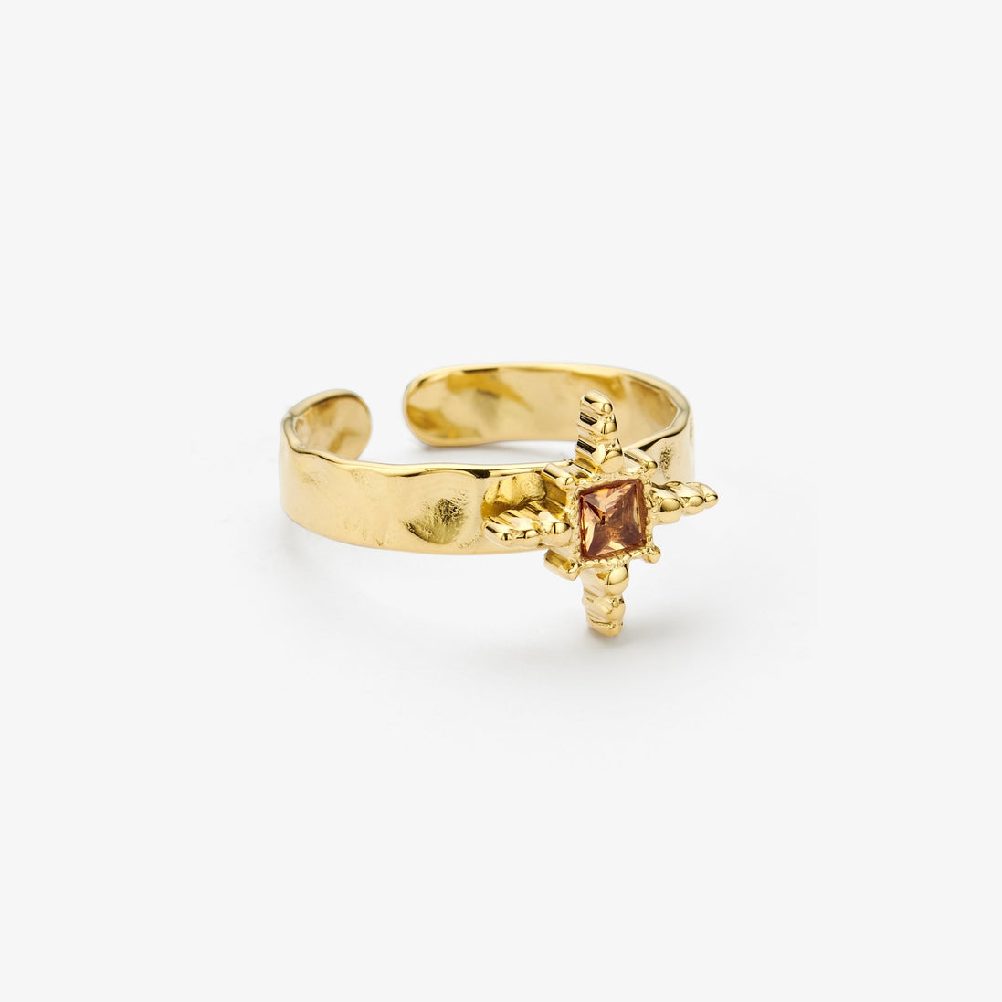 Biba ring – goudkleurig – J7035MIX03
