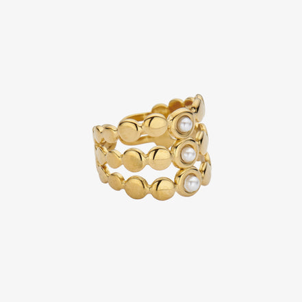 Biba ring – goudkleurig – J7089MIX02